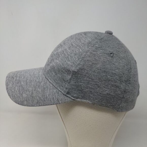 Unbranded Men's Slideback Hat Gray Adjustable Blank Vent Holes - Picture 3 of 6